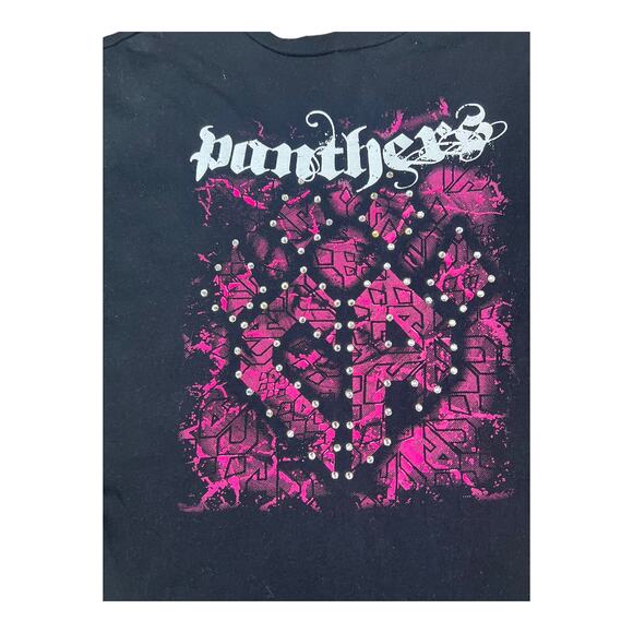 Cheer Athletics Panthers Vintage Blinged Competition Shirt | American Apparel - Picture 4 of 8